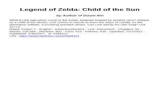 Legend of Zelda_ Child of the Sun - Author of Doom Rin