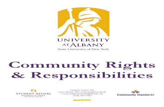 University at Albany CommunityRights8!7!15