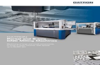DATRON CNC Machine Catalogue Prosp En