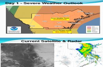 Severe Weather Brief for March 8, 2016