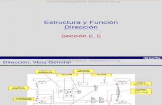 Curso Estructura Funcion Sistema Direccion Retroexcavadora Wb146 Komatsu