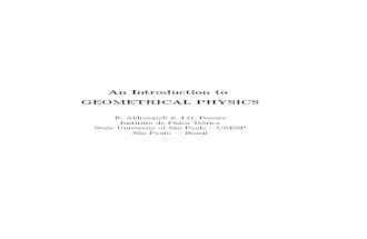 An Introduction to Geometrical Physics (R. Aldrovandi, J. G. Pereira)