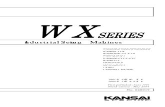 Partsbook Kansai WX Series.Pdf