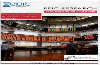 Epic Research Malaysia - Daily KLSE Report for 7th March 2016
