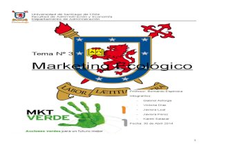 Monografía MarketingEcológico