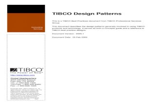 TIBCO Design Patterns - TIBCOmmunity