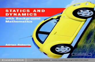 Statics & Dynamics With Background Mathematics-Roberts