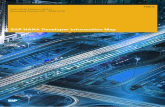 SAP HANA Developer Information Map En