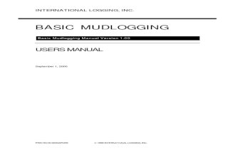 Basic Mudlogging Manual