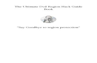 The Ultimate Dvd Region Hack Guide Book LIBROS de DVD