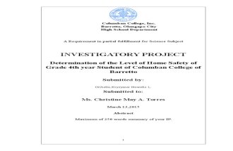 Investigatory Project Format