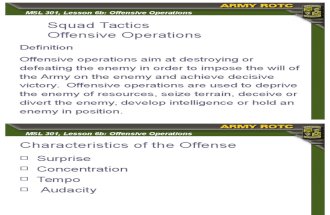 Offensive Operations