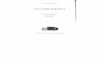 Mosca Gaetano - La Clase Politica (Scan)