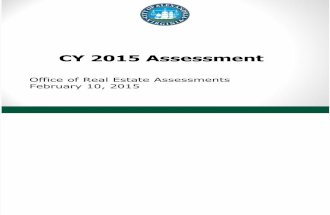 14-3583_CY 2015 Assessment Powerpoint Presentation