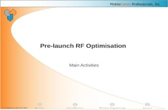 Pre-Post Launch Optimization techniques