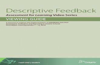 Viewing Guide Feedback Afl Video Series