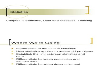 Slides Chapter 01 Statistics for Business and Economics