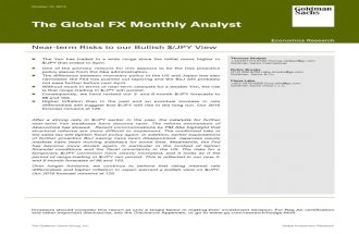 The Global FX Monthly Analyst - October 2013
