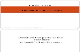 Auditor Reporting Obligations