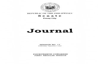 2007 Senate Journal