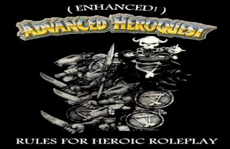 Enhanced Advanced Heroquest Rulebook