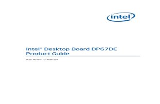 Intel DP67DE Product Guide