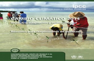 Cambio Climático 2014 IPCC
