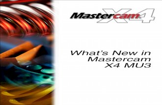 Whats New in Mastercam