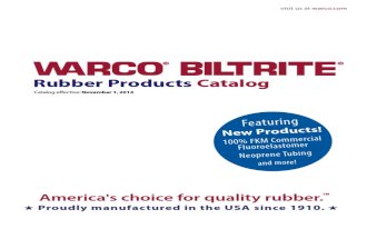 WARCO BILTRITE Rubber Products Catalog