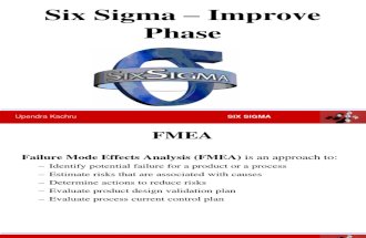 Six Sigma 10 Improve Phase-2
