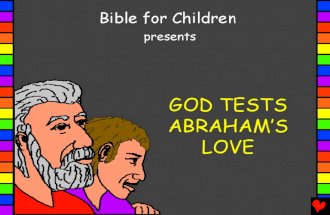 05 God Tests Abrahams Love English
