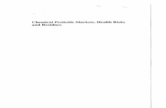 (Biopesticides Series 1) J Harris-Chemical Pesticide Markets, Health Risks and Residues-CABI Pub (2000)