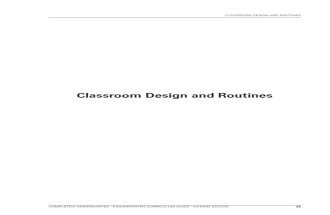 6. Section 2 Classroom Design and Routines Final