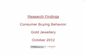 Consumerbuyingbehaviour Goldjewellery 121204053355 Phpapp01
