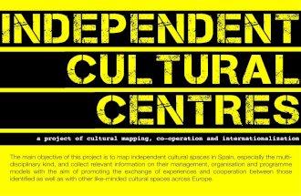 Independent cultural centers spain