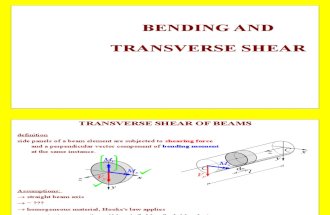 Bending and Transverse Tension