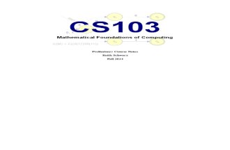 CS103 Mathematical Foundations of Computing.pdf