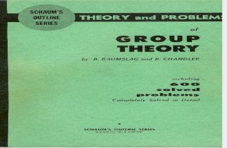 Schaum's outline Series on GroupTheory