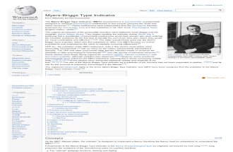 En.wikipedia.org Wiki Myers Briggs Type Indicator