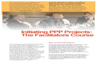 Facilitating PPP Arrangements