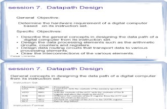 Datapath Design