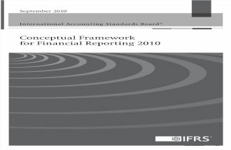 IASB Oct 2010 AP 9.3 Conceptual Framework Financial Reporting 2010