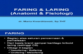 7. Anatomi Faring Dan Laring [Dr. Maria]