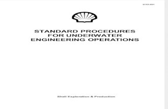 Standard Procedures for Underwater Engineering Operations