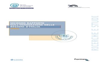 Rapporto Innovazione CRC 2004