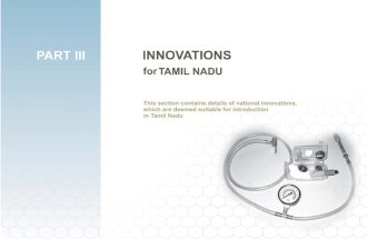 Part-III Innovations for Tamil Nadu