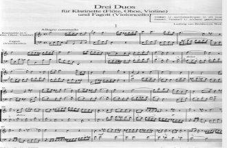 Beethoven Duets Clarinet Fagot