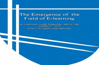 Emergence of E-learning Final Paper