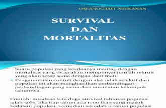 OSPER Mortalitas Dan Survival
