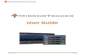 Mirror Trader User Guide v3